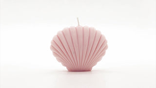 Scented Soy Candle "Shell" Pink